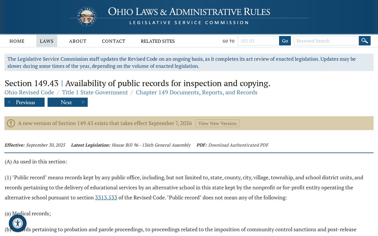 Ohio Public Records Act for Lorain County released inmate mugshots